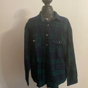 Eleven Sixty Six button down Plaid shirt, size Large